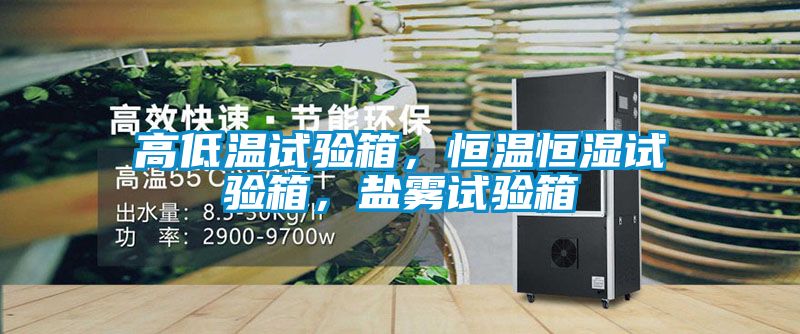 高低温试验箱，恒温恒湿试验箱，盐雾试验箱